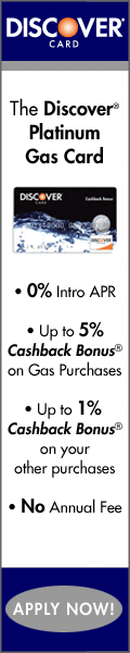 Discounted Gas Card